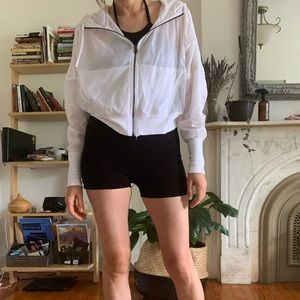 ALO YOGA sport aqua jacket small